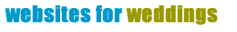 websites for weddings